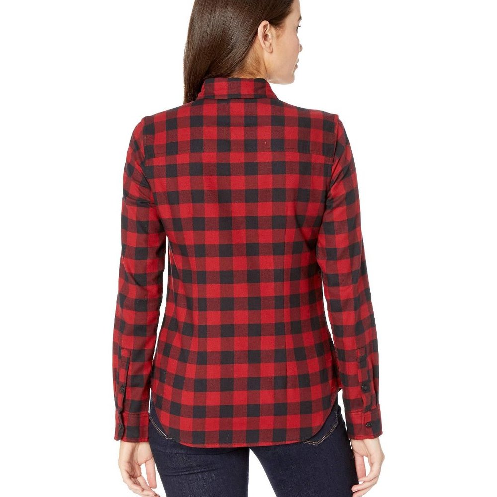 Pendleton Audrey Fitted Buffalo Flannel Shirt Xs - image 2